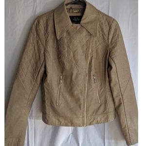 NEW LA Coalition Faux Leather Jacket - Size M